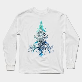 A Christmas tree spirit watercolor Long Sleeve T-Shirt